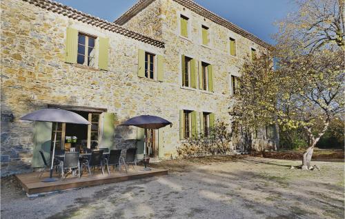 Cozy Home In Anduze With House A Mountain View