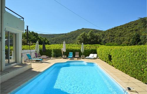 Amazing Home In Les Salles Du Gardon With Private Swimming Pool, Can Be Inside Or Outside