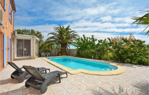 Gorgeous Home In Montignargues With Kitchen