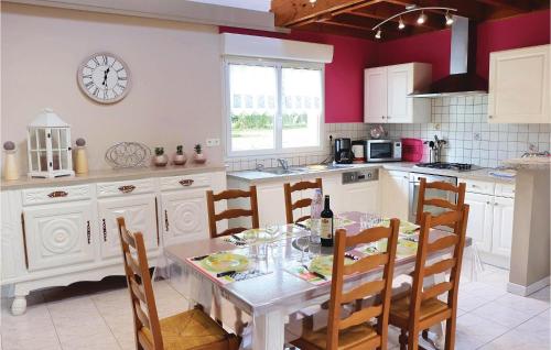 virtuve, Holiday Home Rue Du Dessous N-861 in Maninghem