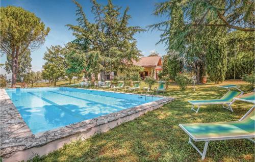 Awesome Home In Montopoli Di Sabina Ri With Outdoor Swimming Pool