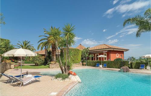  Amazing apartment in Laureana Cilento SA with 1 Bedrooms and Outdoor swimming pool, Pension in Laureana Cilento bei Sessa Cilento