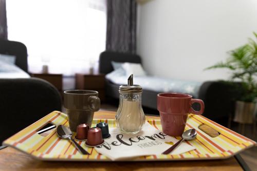 Food and beverages, Komlo Szive Apartman in Mánfa