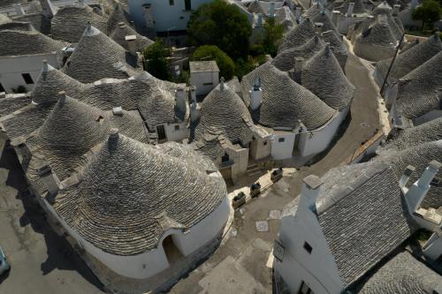 A szálláshely kívülről, Trulli Soave in Alberobello