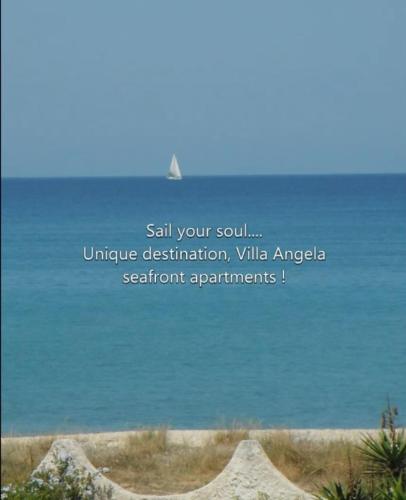 Villa Angela, seafront apartments, Almiros beach