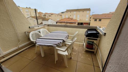 Hollywood E24 - T2 avec terrasse à 2 minutes de la plage, Valras-Plage (foto 2)