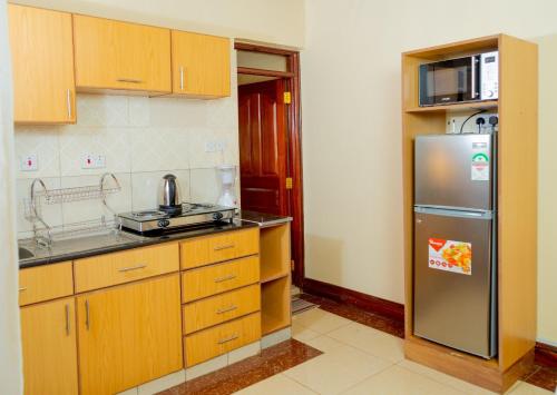 Konyha, Acacia Luxurious Apartment in Spring Völgy