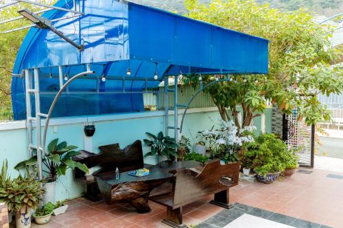 콘다오 섬 Con Son Green Island 3성급 호텔 레스토랑