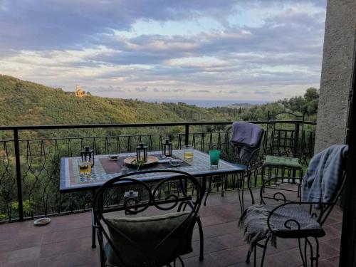 Erkély/terasz, Le casasse in Montegrazie