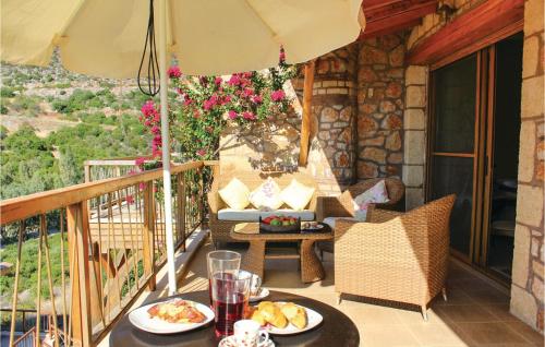  Awesome apartment in Varia Kinouria with 2 Bedrooms and WiFi in Áyios Andréas Arkadias