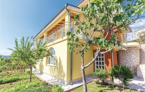  Amazing apartment in Novi Vinodolski with 1 Bedrooms and WiFi in Novi Vinodolski