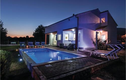 Lovely Home In Kastel Novi With Outdoor Swimming Pool