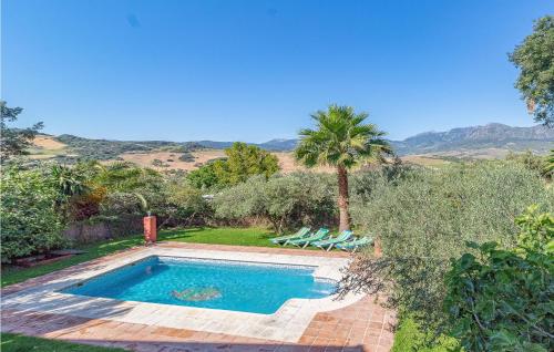 Amazing Home In Montecorto With 3 Bedrooms, Wifi And Outdoor Swimming Pool