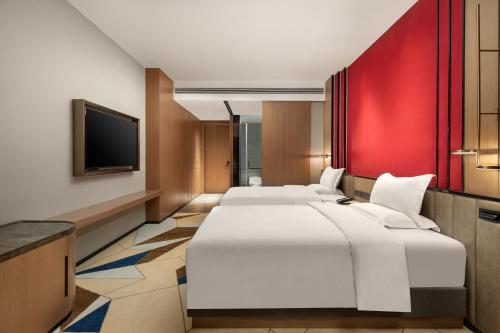 2 double beds