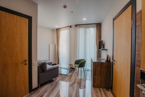 Suite, junior, balkon