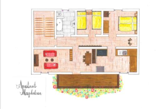 2 bedrooms, 4 beds