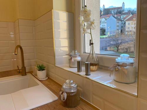 New Oldtown Apartment near St Martin Cathedral, AC, Balcony, Bratislava (Foto 2)
