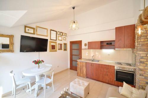 keuken, Stylish apartment 22 in Skaljari