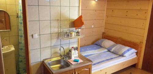 1 queen bed, 3 twin beds, 1 sofa bed