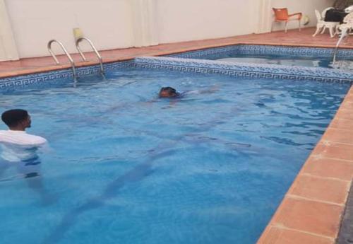 Swimming pool, Westpark Luxury Apartments in Olowora