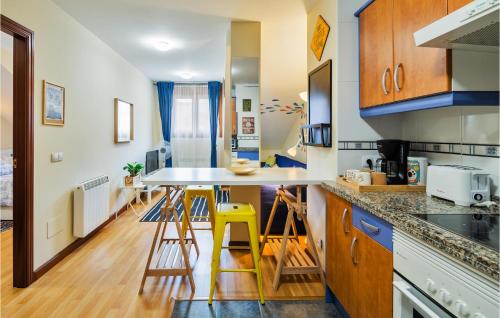  Amazing apartment in Cabañaquinta with WiFi and 1 Bedrooms in Aller