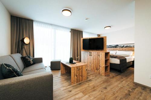 1 double bed, 1 sofa bed