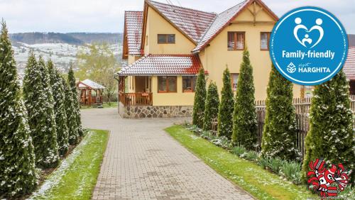 Viesnīcas āriene, Sovidek Guesthouse in Ocna De Sus