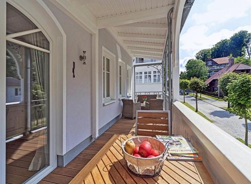 Balcony/terrace, Villa Fabiola in Strandnahe in Ostseebad Binz