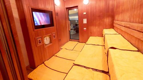 Capsule Hotel Topos Sendai Station Nishiguchi - 사우나