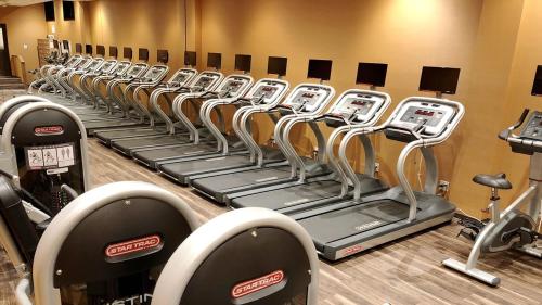 Capsule Hotel Topos Sendai Station Nishiguchi - 피트니스 센터