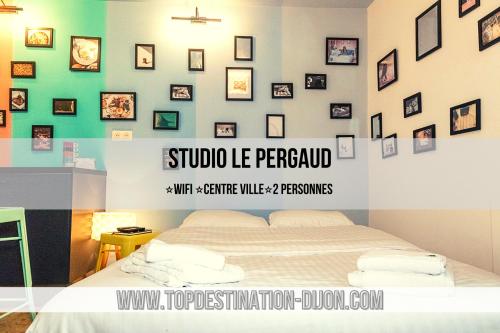 . STUDIO LE PERGAUD Topdestination-Dijon - Centre ville - Classé 2 étoiles