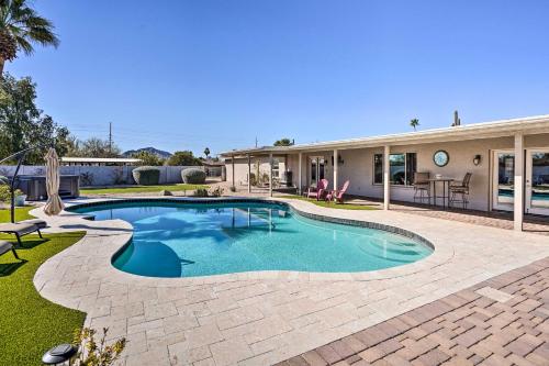 Scottsdale Family Home with Pool and Outdoor Lounge!