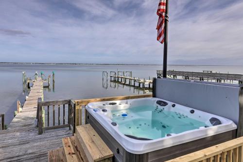 Waterfront Emerald Isle Home with Dock Access! - image 13