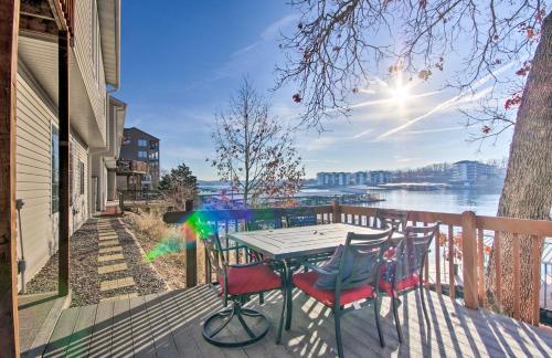 Waterfront Townhome with Private Dock and Lake Views