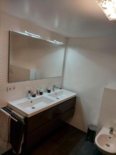 Bathroom, Ferienwohnung Popp in Erzhausen