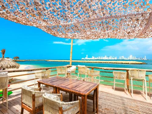 View, Palmarito Beach Hotel in Tierra Bomba