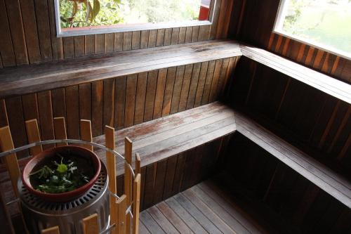 Sauna, Ecolodge Bahia del Penon in Guatape