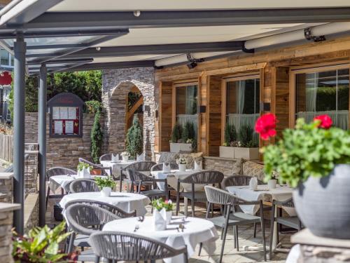 ห้องอาหาร, Hotel Viktoria & Landhaus Joggl in มายร์โฮเฟน