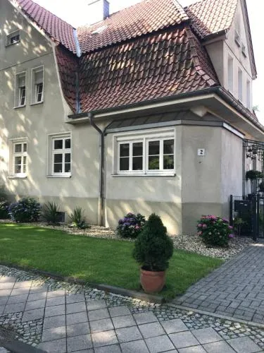 Haus in der Gartenstadt in Bottrop, Deutschland
