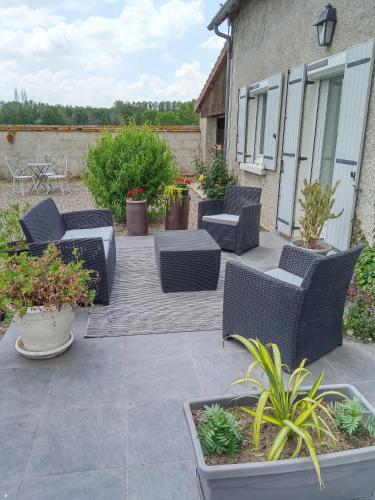 Chambre Héloïse chambre d'hôte Forêt du Prieuré