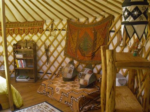 Green Man yurt