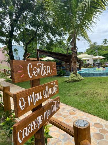 สวน, Pousada Patuá do Morro (Pousada Patua do Morro) in มอร์โร เดอซาโอ พอโล