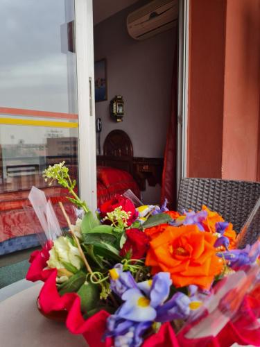 Camera singola, balcone
