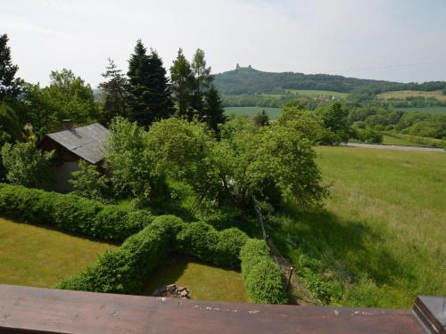 House with the pool and fenced garden