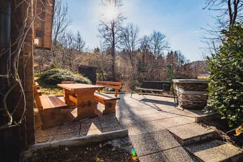 設施, Wooden Cabin Zurej with Hot Tub in 多布爾娜