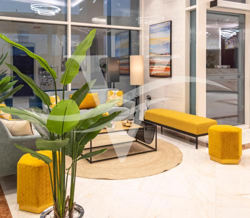 Lobby, Viola Hotel Apartments in Sharjah International Airport