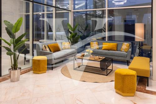 Lobby, Viola Hotel Apartments in Sharjah International Airport
