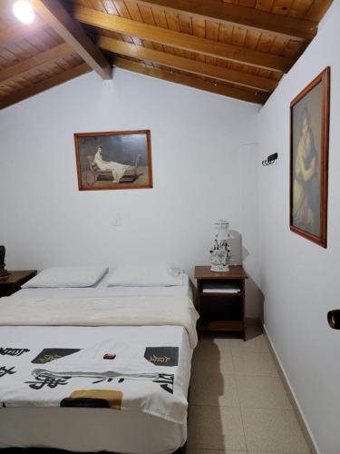 1 double bed
