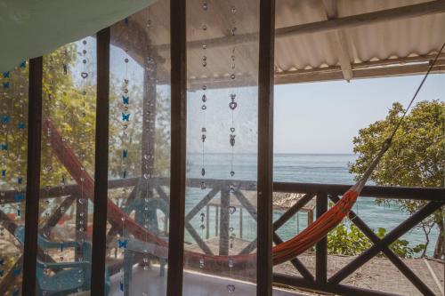 Balcony/terrace, El Hamaquero Hostal EcoNativo in Cartagena