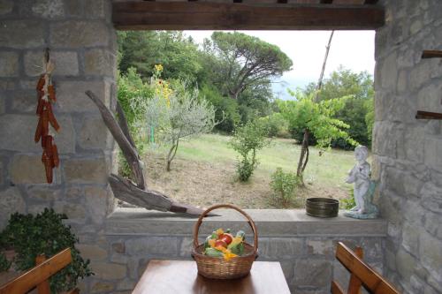 Балкон, Agriturismo Podere Fiume in Пратовеккьо